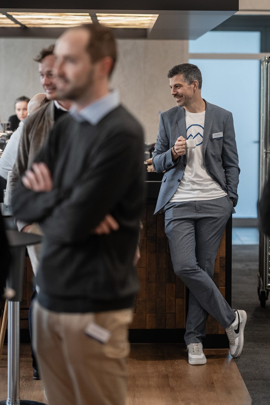 Networking am Kaffee