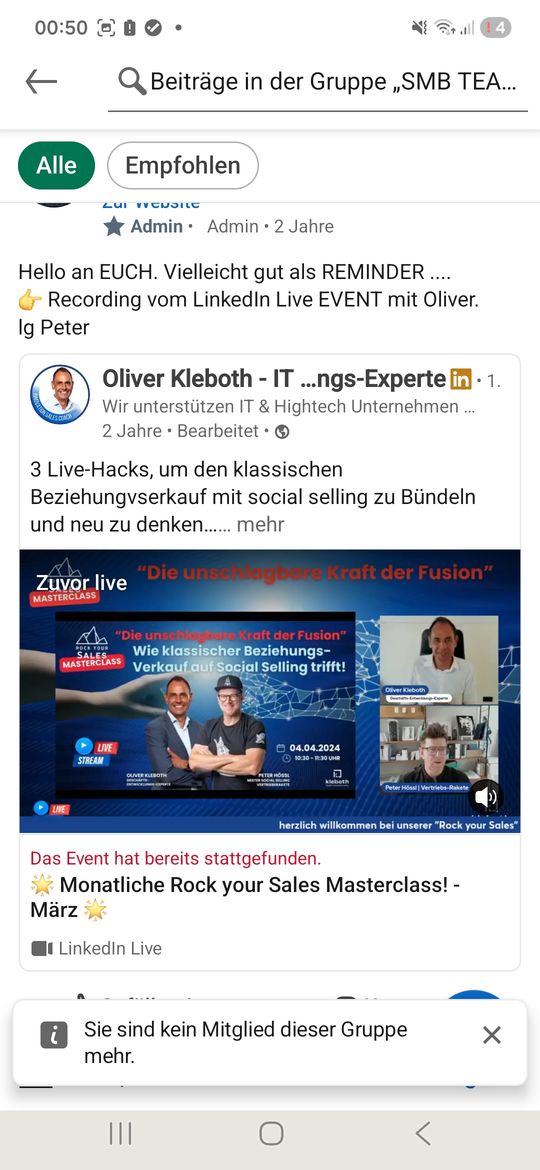 LinkedIn Post Beispiel 19