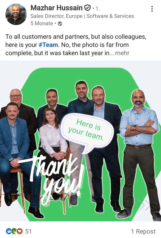 LinkedIn Post Beispiel 5